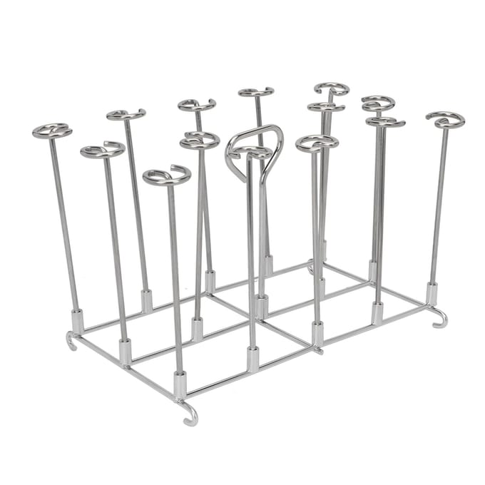 Friteuse Spiesstand Gelijkmatige Garing Roestbestendigheid RVS Verticale Spiesstand voor gray