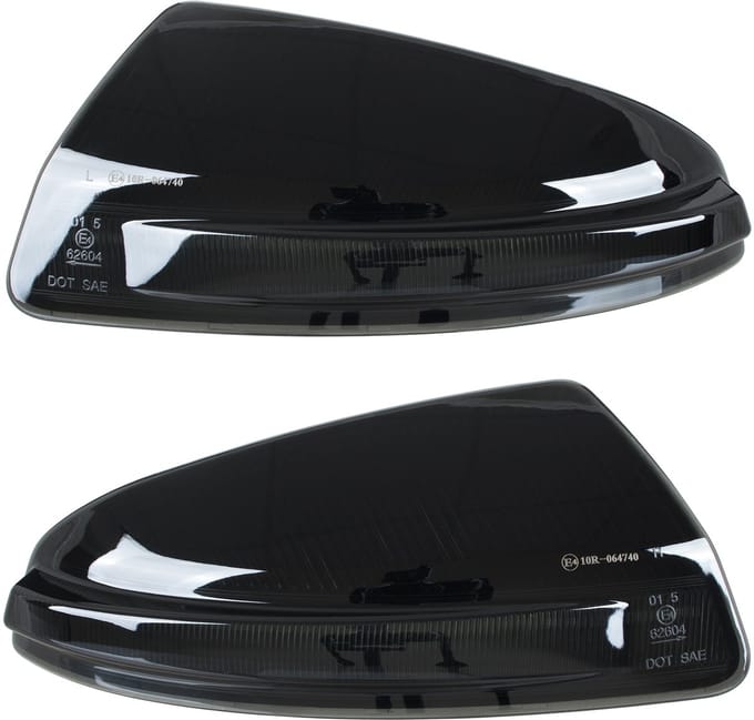 Modecar - richtingaanwijzer spiegel LED - Dynamic - Smoky - Links en Rechts
