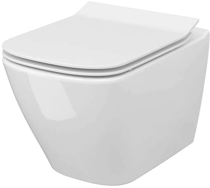 Cersanit City - Hangend toilet met SoftClose zitting, CleanOn, wit S701-405