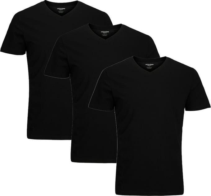 Jack & Jones Heren t-shirt 3 pack Organic Basic