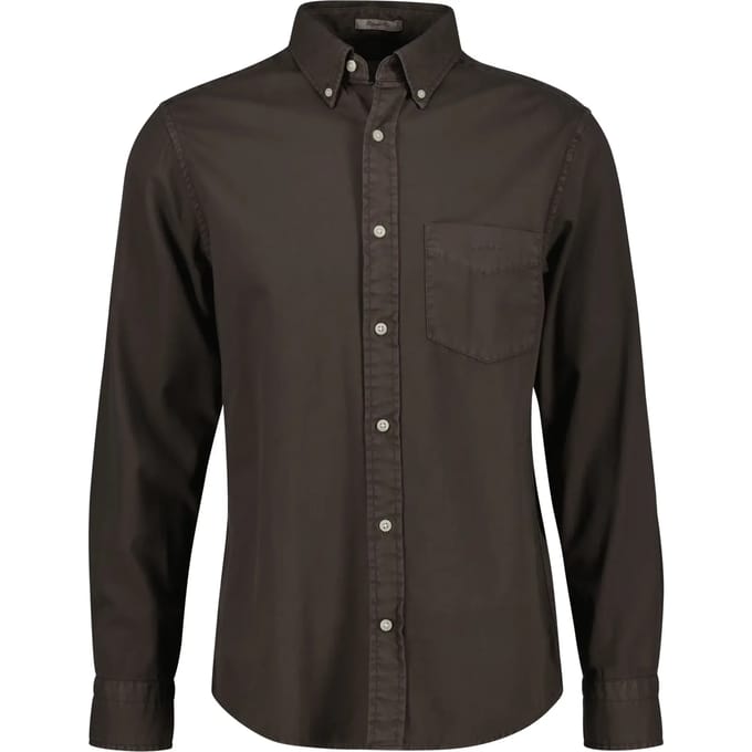 Katoenen overhemd met lange mouwen Gant Gmnt Dyed