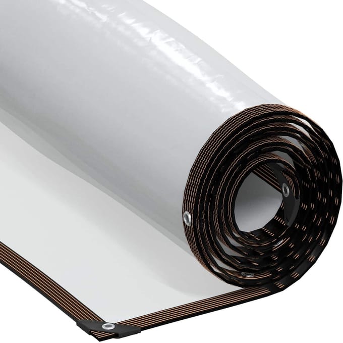 vidaXL - Zeildoek - 140 - gsm - Doorzichtig - 4 - x - 7 - m - PE