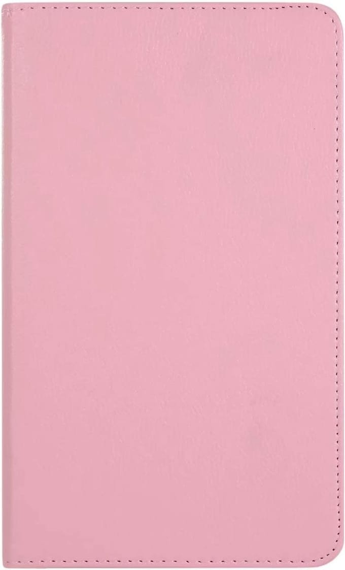 BixB 360° draaibare bookcase Samsung Galaxy Tab S6 Lite (2020 / 2022) Hoes - Licht Roze