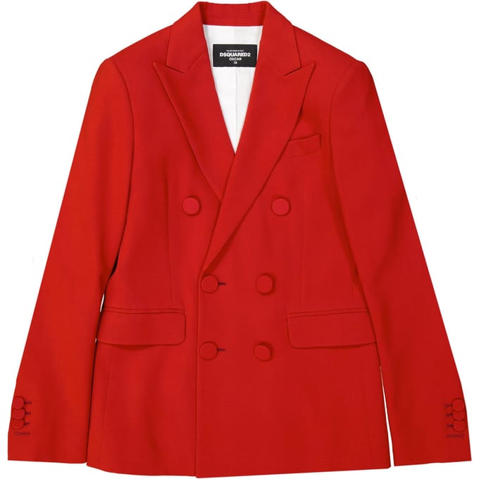 Dsquared2 jas met dubbele rij knopen