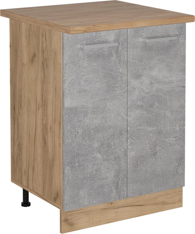 Vicco R-Line Keukenonderkast – 60 cm, WB Eik Beton