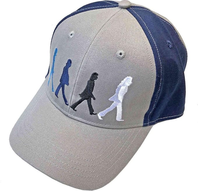 The Beatles - Abbey Road Figures Baseball pet - Grijs/Blauw