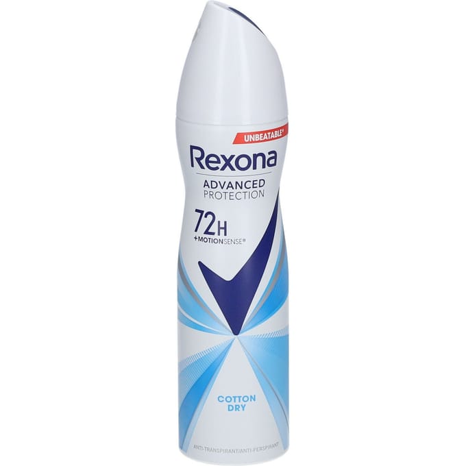 Rexona Advanced Protection Cotton Dry Anti-Perspirant Deodorant Spray 72h 150