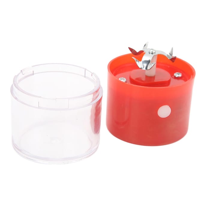 Moulin à épices électrique, lame en acier inoxydable, rechargeable par USB, portable, broyeur, broyeur, craquelins pour rouge