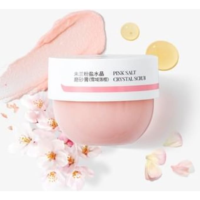 WEILAN - Pink Salt Crystal Scrub Snowy Cherry Blossoms - 150g