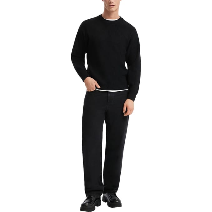 Q/S designed by - Heren pull - Maat XL - Mannen - 9999 GREY/BLACK - polyamide