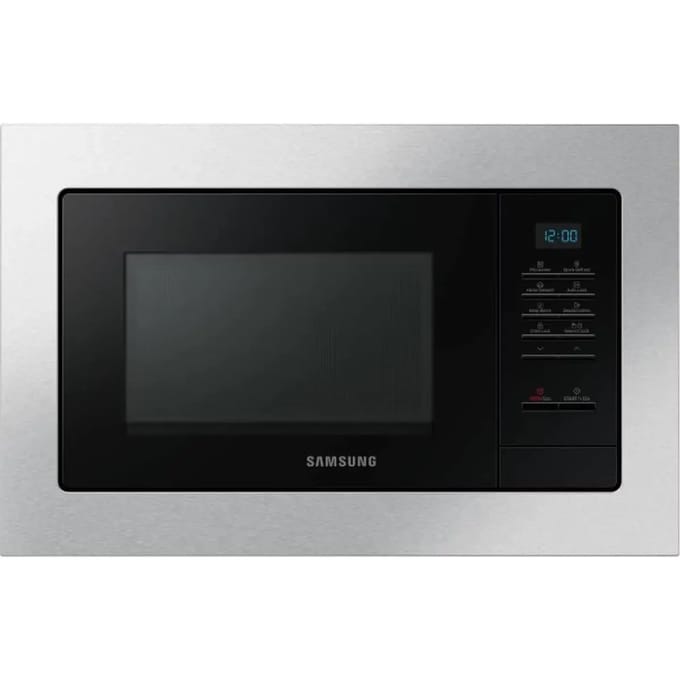 solo inbouw magnetron 20l 850w RVS - samsung - ms20a7013at