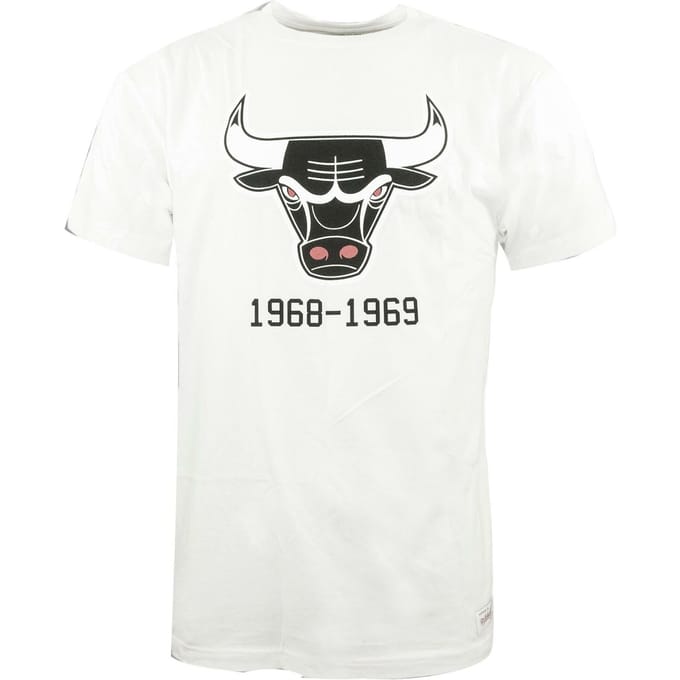 Mitchell & Ness Chicago Bulls Team Logo Heren T-shirt