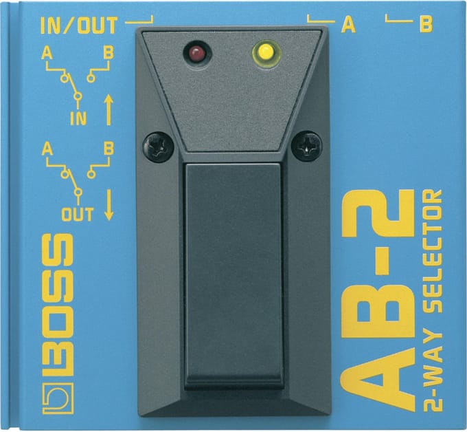 Boss AB-2 2-Way Selector routing/switching pedaal