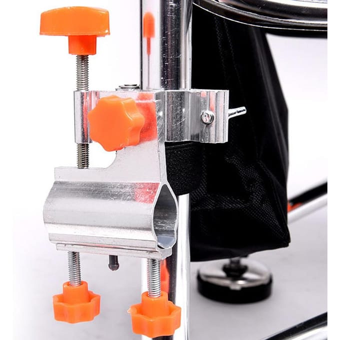Duurzame aluminiumlegering hengelstokhouder stoelklembeugel visgerei accessoire Orange
