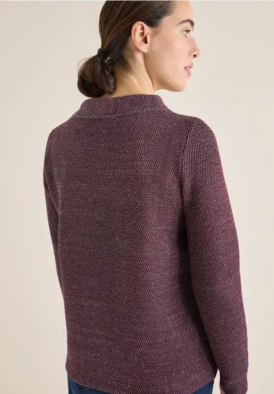 Sweater met structuur