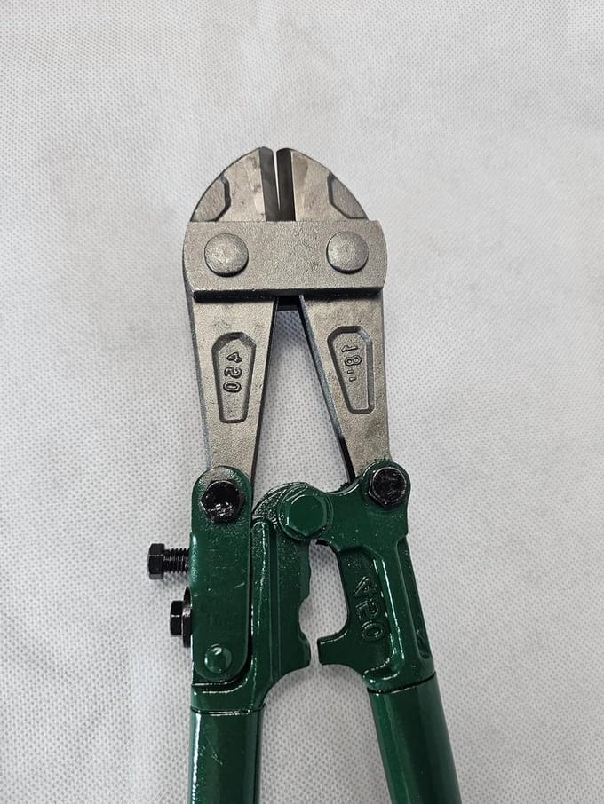 Boltenschaar - Draadknipper Staalknipper - Metaal Knippen - Robuuste Tang - 450 mm - Grijs