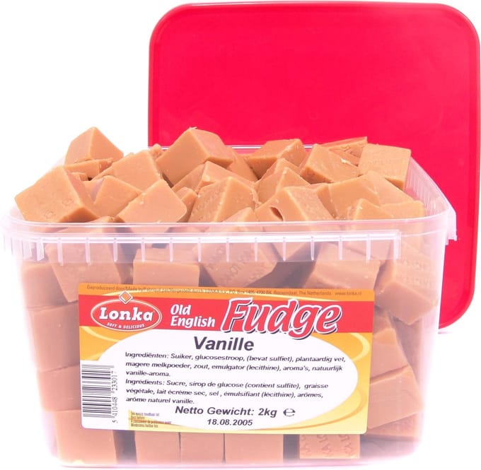 Lonka Fudge Vanille - 1 x 2 kilo
