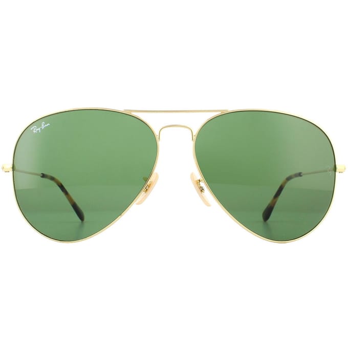 Ray-Ban Aviator Mens Gold Gray Gravient Aviator RB3025 Zonnebril