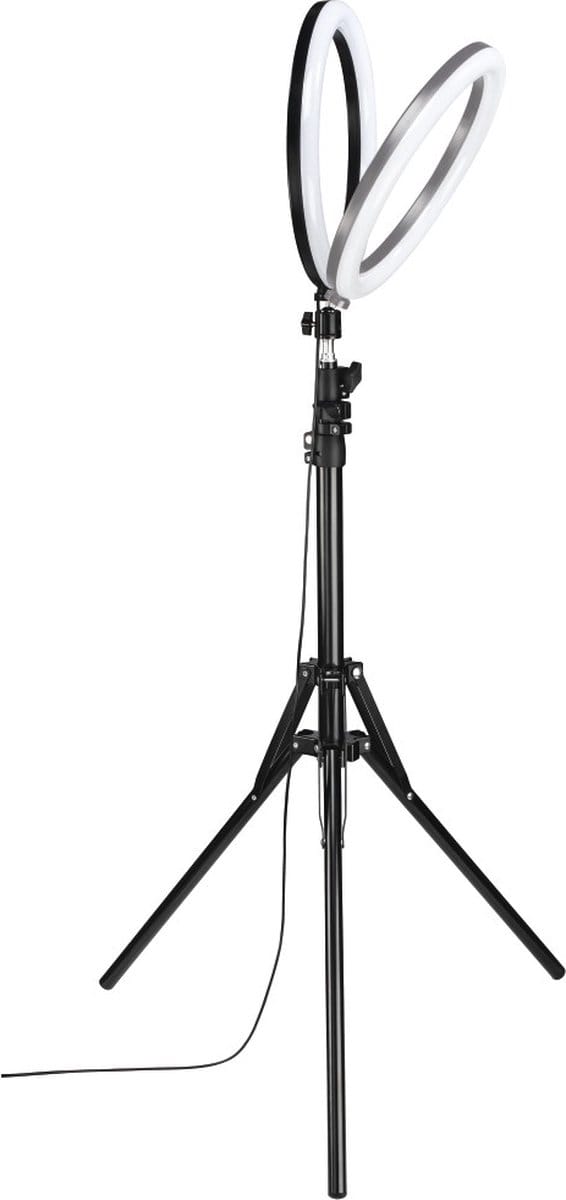 Hama Ringlamp met statief - t/m 215 cm - Ø 30 cm
