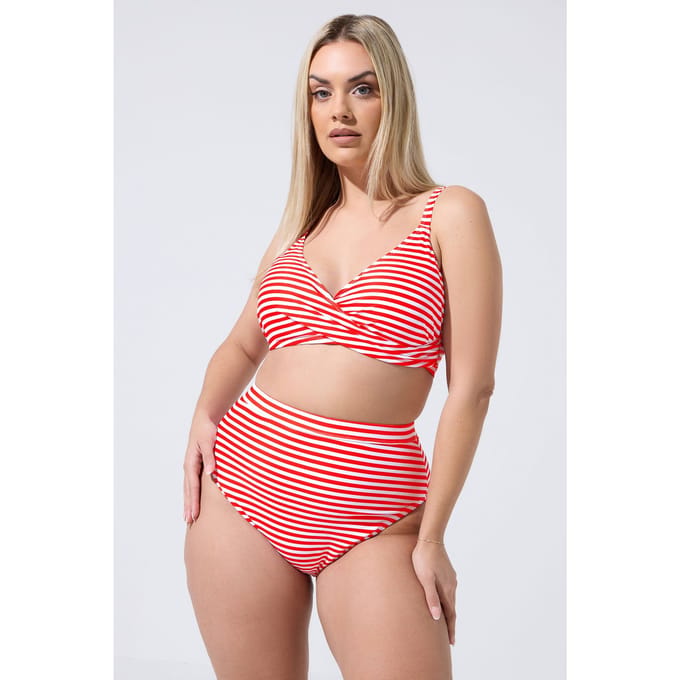Limited Collection Bikinibroekjes Met Rode Streep Size 48