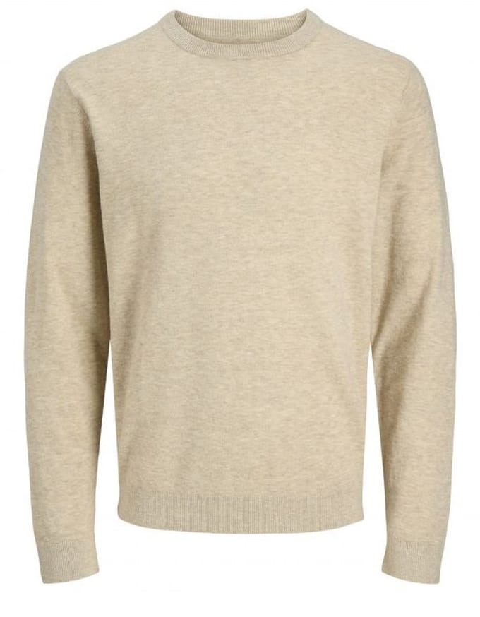 JACK&JONES - JJEPERFECT WOOL KNIT CREW NECK SN - Heren - Gebreide truien