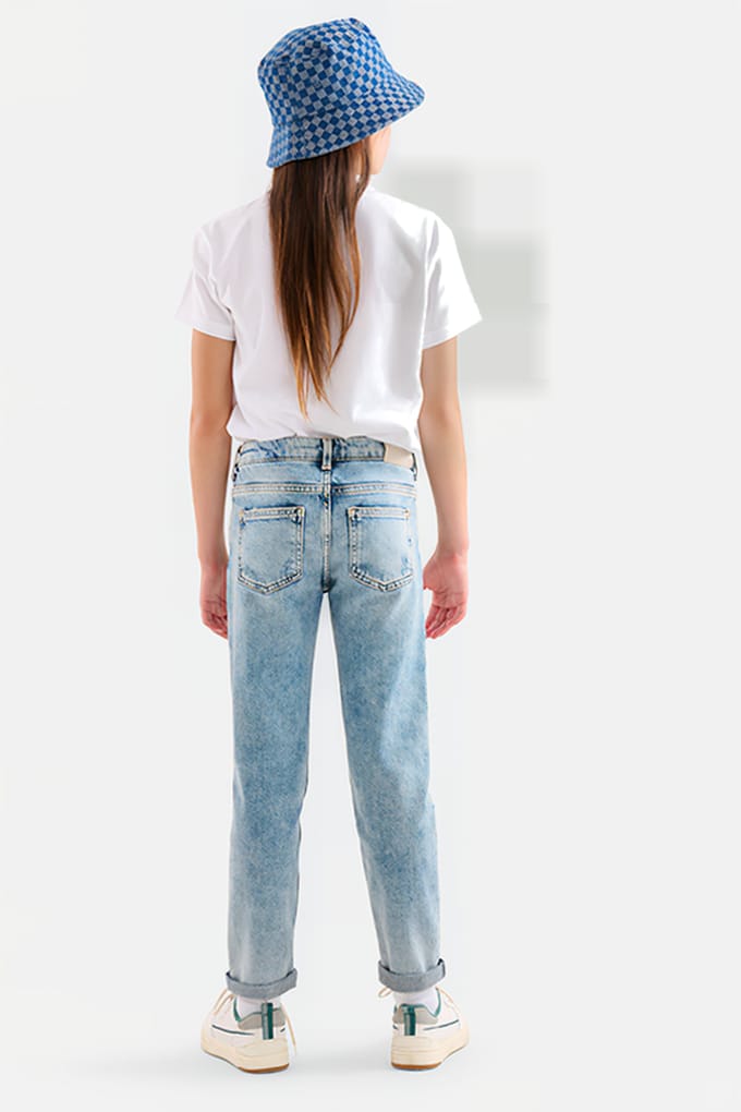 Shoeby Gba-sbnora Denim Mediumstone Größe: 140 | Jeans Outlet | kids | Blau