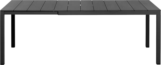 Nardi Rio Alu Uitschuifbare tafel 140 cm - antracite