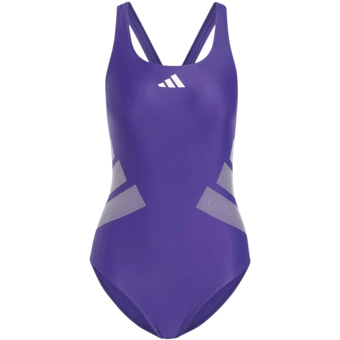 Dames zwempak uit 1 stuk adidas Logo C