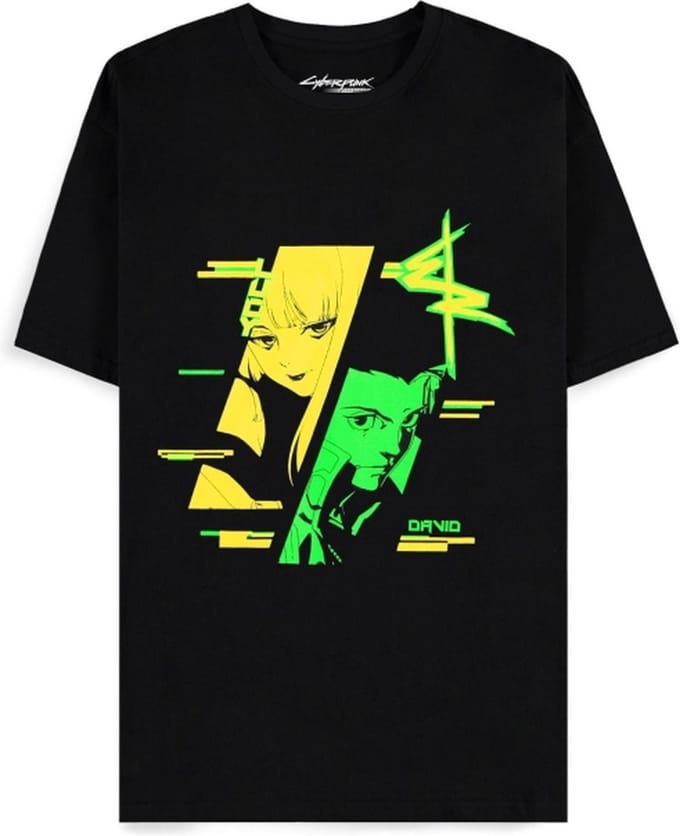 CyberPunk - Edgerunners - David & Lucy T-shirt (M)