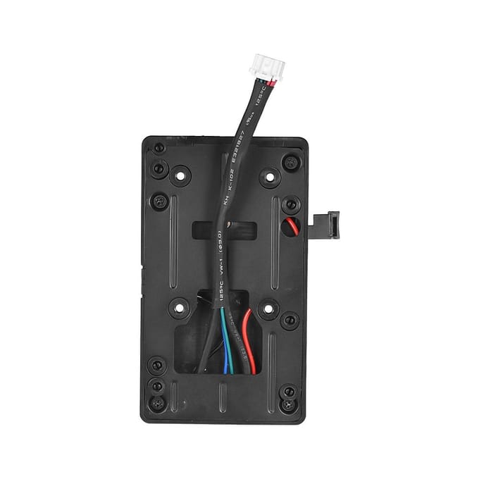 V-Mount V-Lock batterijplaatadapter voor BlackMagic URSA Mini4.6K camcorder gray