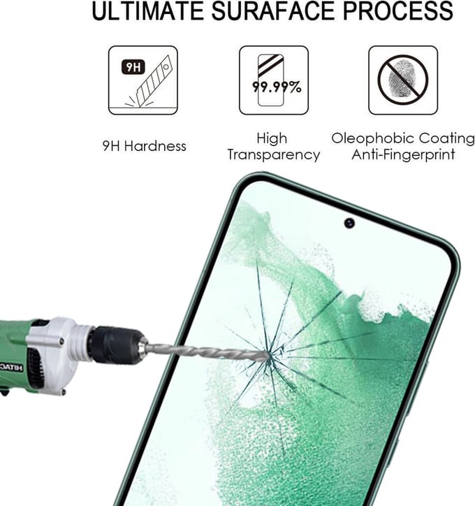 Solidenz Screenprotector - Geschikt voor Samsung Galaxy S23 Plus - Premium Fullcover