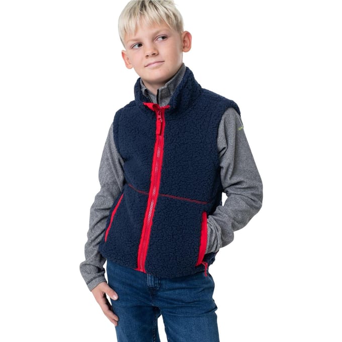 Trespass Kinder/Kinder Talant Fleece Gilet (Marine)