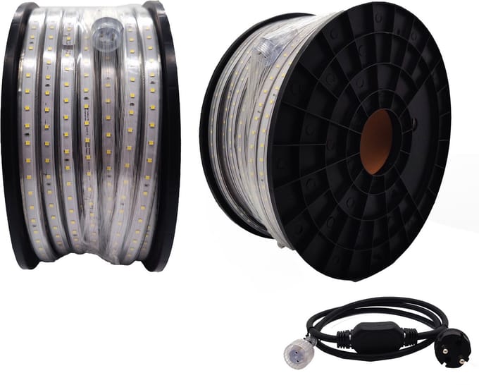 LED's Work LED's strip 50 meter bouwverlichting - Verlengbaar tot 100 meter - 40.000 lm - Led strips