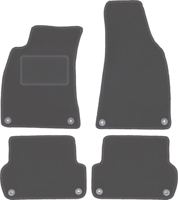 Grafiet automatten voor: Seat Exeo sedan, stationwagen (2008-2015)