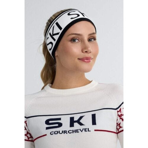 Famme SKI Headband White/Black One Size