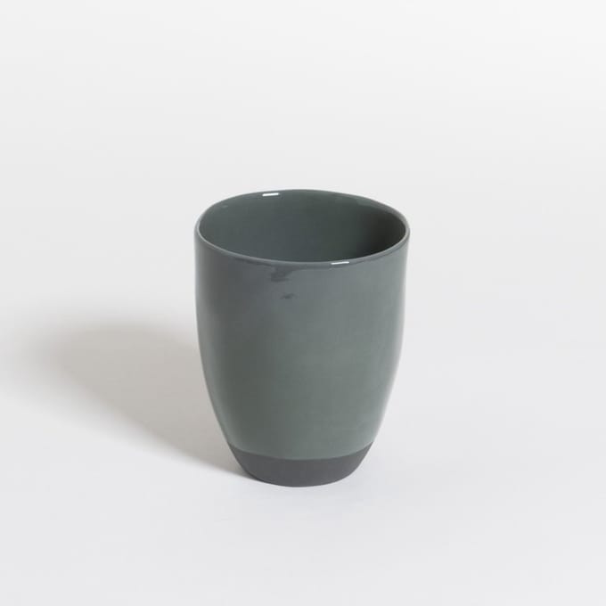 The Table | Atelier Mok - Thyme - Groen - Beker - handgemaakte koffiebeker - theebeker - 290 ml
