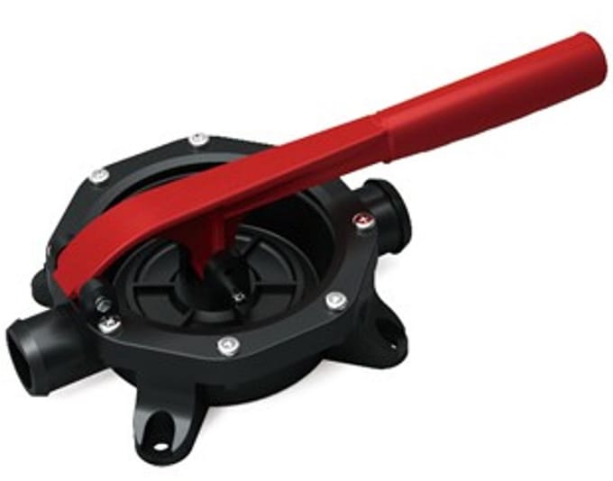 Handlenspomp 46L/min. met aluminium hendel