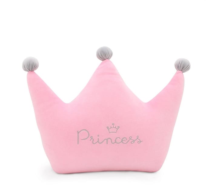 Kussen Princess roze 45cm
