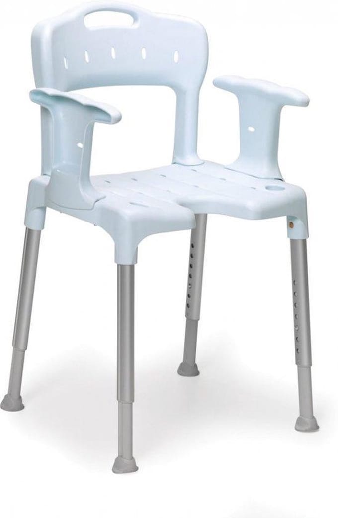 Etac Swift douchestoel blauw