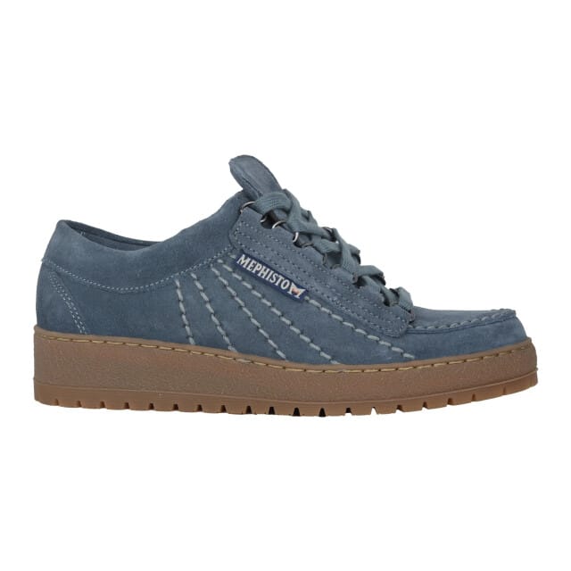 Mephisto Rainbow - heren veterschoen - Blauw - maat 45 (EU) 10.5 (UK)