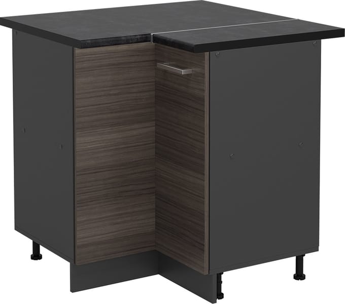 Vicco R-Line Hoekkast – 75.6 cm, WB Antraciet Edel grijs