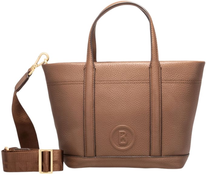 Bogner Leren Handtas Schoudertas Bozen Zeta Handbag Cognac Bruine