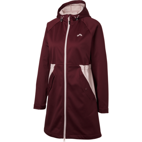 CRIVIT Dames softshell jas (Donkerrood, S (36/38))