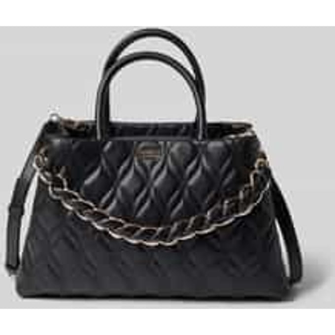 GUESS schoudertas handtas Maxine Girlfriend Satchel Black zwart
