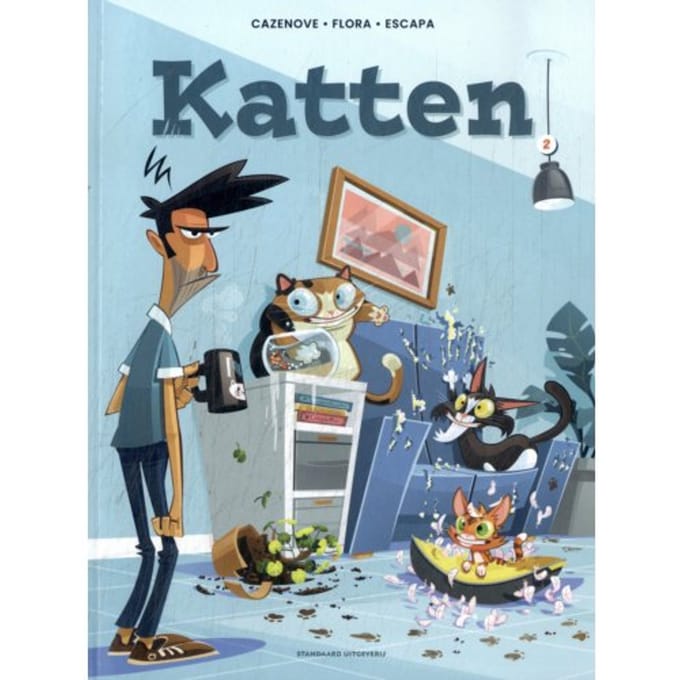 Katten / 2 - Katten Strip - Christophe Cazenove