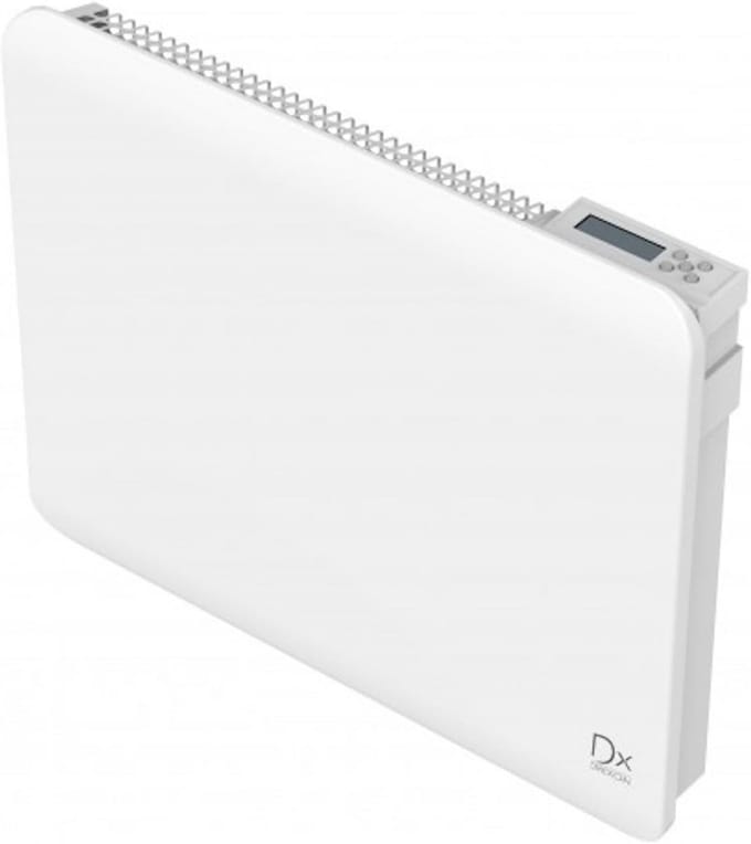 Keramische Convector Kachel 2000 Watt met Verwarmingsthermostaat Wit