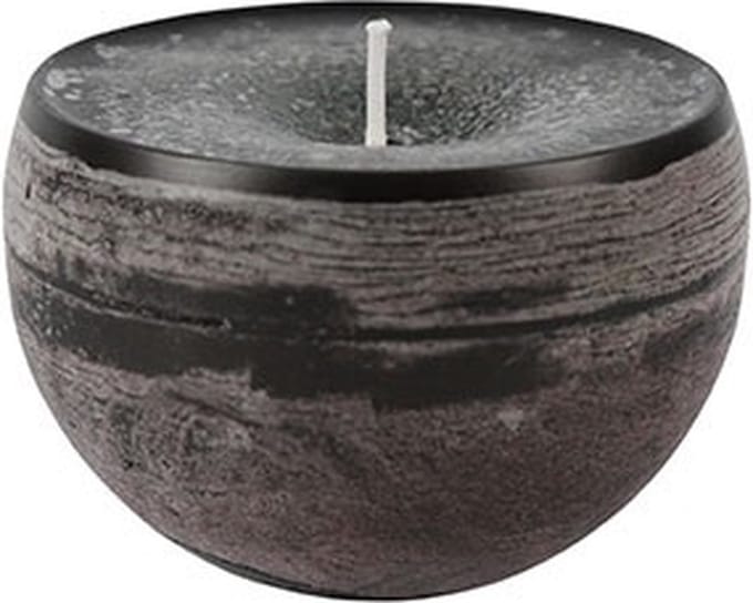 Decostar - Maxi Drijfkaarsen - zwart - 3 stuks - grote drijfkaarsen