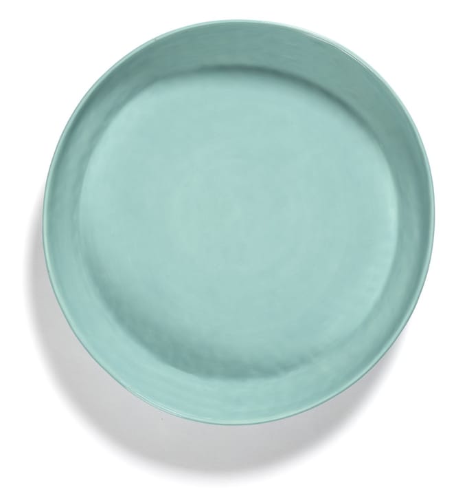Serax Feast Dienblad M - azure / stripes rood