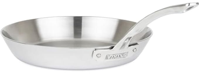 Culinaire 3-Ply RVS Koekenpan 30 cm Zilver