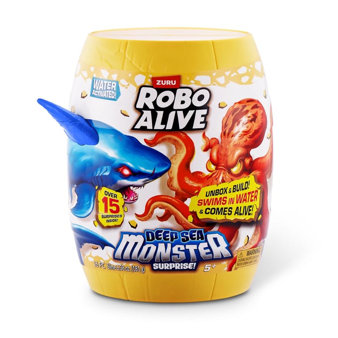 Zuru Robo Alive Deep Sea Monster Surprise + Licht Assorti